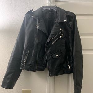 Black leather Jacket